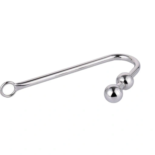 Anal 4417 Balls Steel Two Pleasurable Stainless Hook 0726